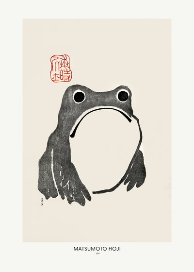 Frog 1814 by Matsumoto Hoji by Matsumoto Hoji