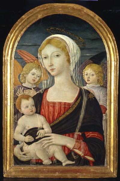 Madonna with Child and Angels by Matteo di Giovanni