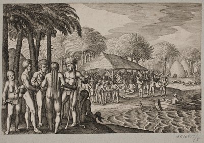 On the Reception of the Dutch on Another Island by Matthäus Merian d.Æ.