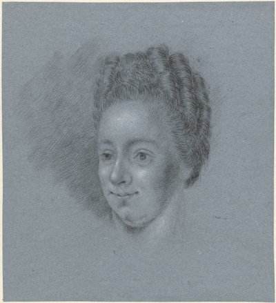 Portrait of a Woman, Facing Left by Mattheus Verheyden