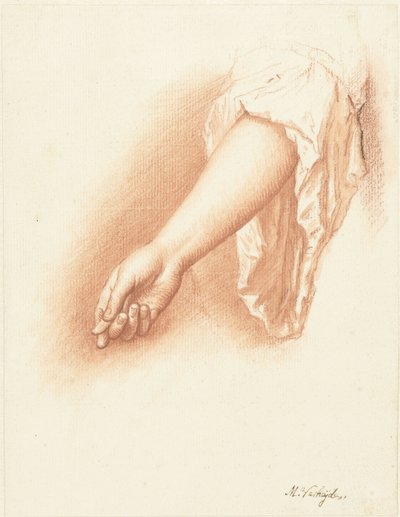 Study of a Right Arm by Mattheus Verheyden