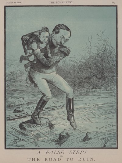 A False Step! or, The Road to Ruin by Matthew