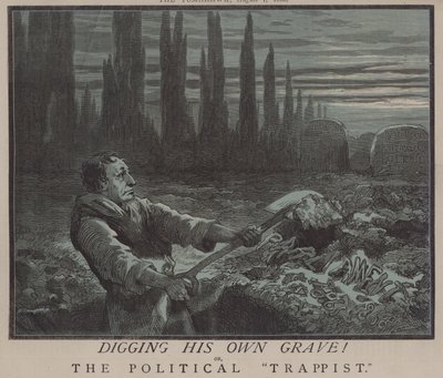 Digging His Own Grave! or, The Political Trappist by Matthew