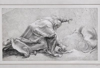 Saint Peter, the Apostle of the Transfiguration, side view by Matthias (after) Gruenewald