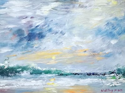 Golden Hour Seascape by Matthys Moss