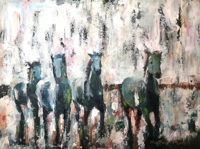 Wild Horses Gallop by Matthys Moss