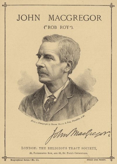 Portrait of John MacGregor by Maull and Fox