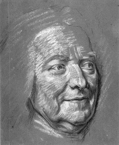 Portrait of M. Louis Silvestre by Maurice-Quentin de La Tour