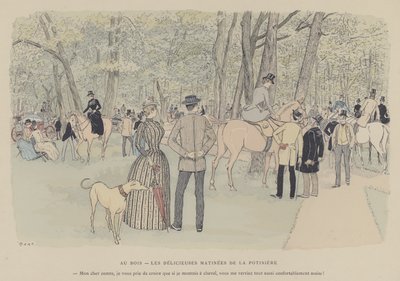 Illustration for Paris Brillant by Maurice Charles Mathieu Bonvoisin