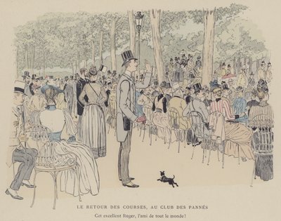 Illustration for Paris Brillant by Maurice Charles Mathieu Bonvoisin