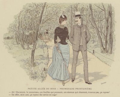 Illustration for Paris Brillant by Maurice Charles Mathieu Bonvoisin