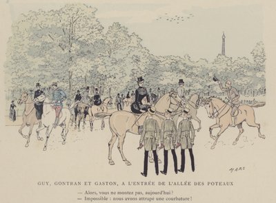 Illustration for Paris Brillant by Maurice Charles Mathieu Bonvoisin