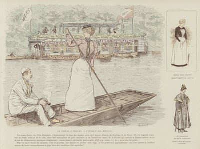 Illustration for The Life of London by Mars by Maurice Charles Mathieu Bonvoisin