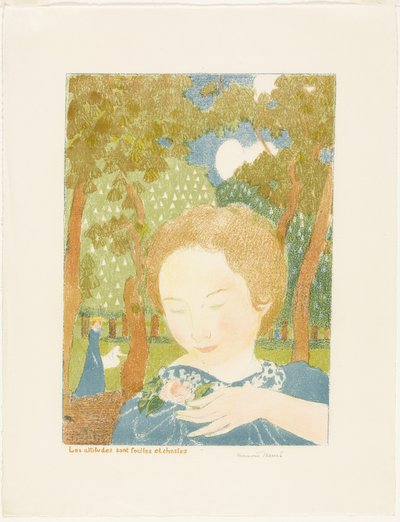 Attitudes are Easy and Chaste, Plate Two from Love by Maurice Denis