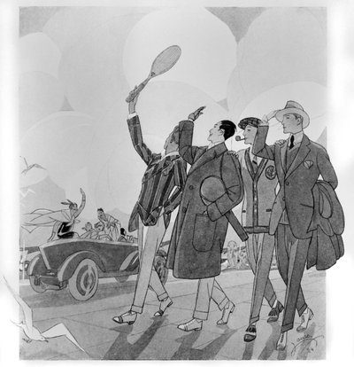 On the Beach by Maurice Lauro