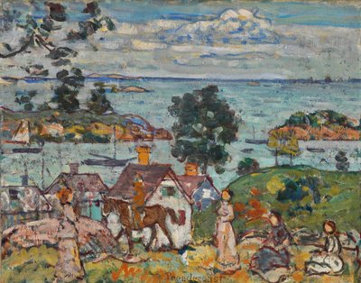 Gloucester Harbor by Maurice Prendergast