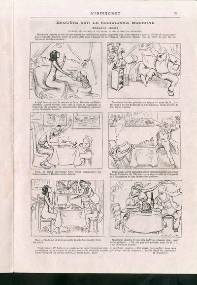 The Indiscreet, number 1, Satirical in B & W by Maurice Radiguet