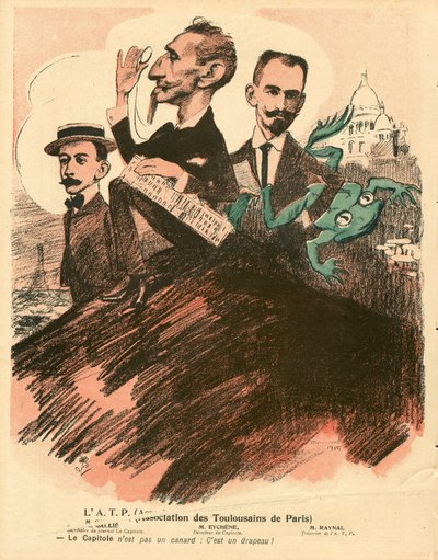The Butter Plate, number 229, Satirical in Colors by Maurice Radiguet