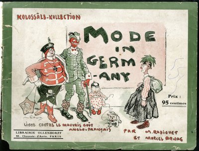 In Mode in Germany, ca. 1915 - War of 14-18, Germany Prussia, Fashion, Ugliness by Maurice Radiguet