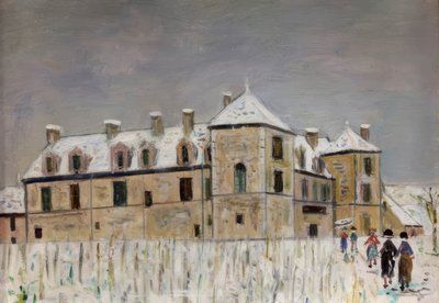 Chateau du Clos Vougeot by Maurice Utrillo