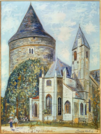 Château de Châteaudun by Maurice Utrillo