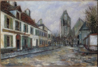 Village Square by Maurice Utrillo