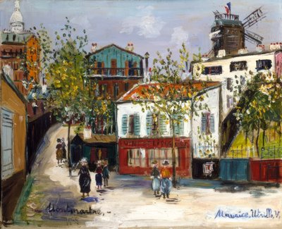 The Maquis in Montmartre by Maurice Utrillo