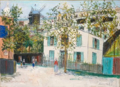 The Maquis of Montmartre by Maurice Utrillo