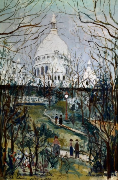 The Sacred Heart by Maurice Utrillo