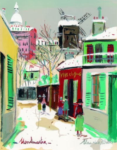 Montmartre by Maurice Utrillo