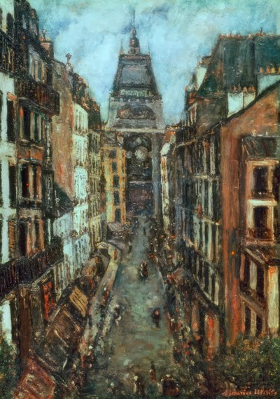 André del Sarte Street by Maurice Utrillo