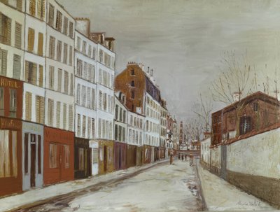 Rue des Poissonniers by Maurice Utrillo