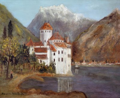 Chillon Castle by Maurice Utrillo