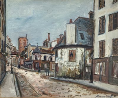 The Tavern "La Belle Gabrielle" by Maurice Utrillo