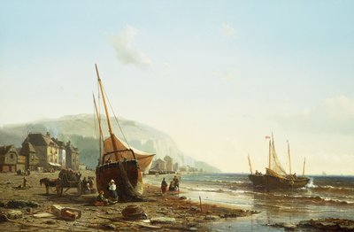 On the Normandy Coast by Mauritz Frederik Hendrik De Haas