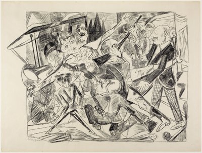 The Martyrdom by Max Beckmann
