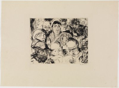 The Declaration of War by Max Beckmann