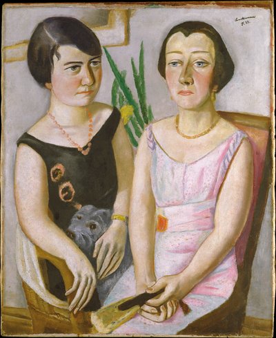 Double Portrait by Max Beckmann