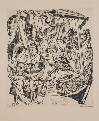 Merry-Go-Round, Plate 7 from the Portfolio 