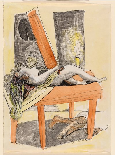 Murder by Max Beckmann