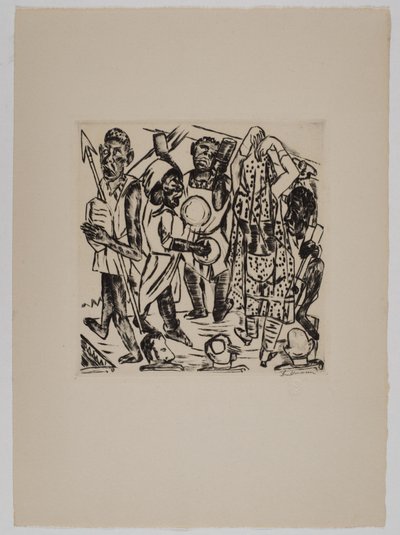 “Black Dance” by Max Beckmann