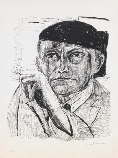 Self-Portrait, plate 1 from the portfolio 