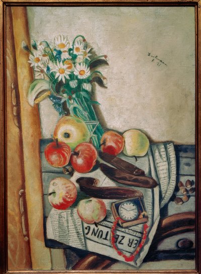 Still Life with Daisies by Max Beckmann