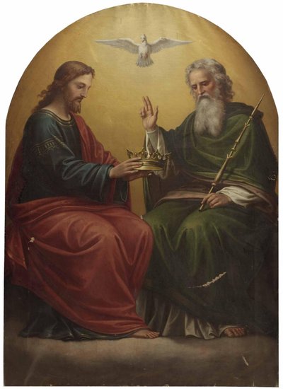 Max Fürst Trinity with Crown by Max Furst