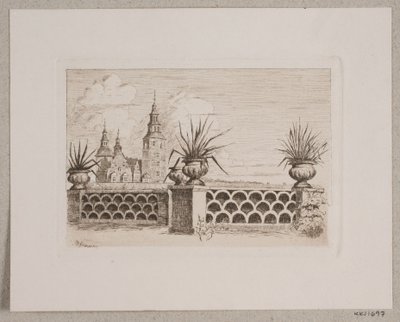 View from the Botanical Garden by Max Kleinsorg