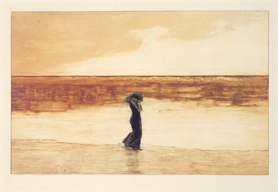 Abandoned, Plate 5 from the Series “A Life: Opus VIII” by Max Klinger