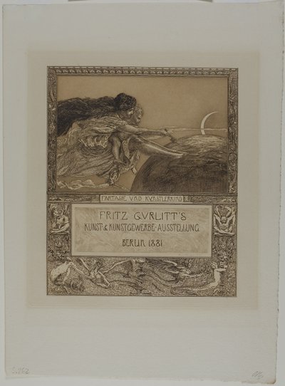 Card for the Gurlitt Exhibition: Imagination and the Child Artist by Max Klinger