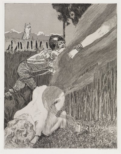 The Foot (Zelt, Opus XIV, Part 1, No. 16) by Max Klinger