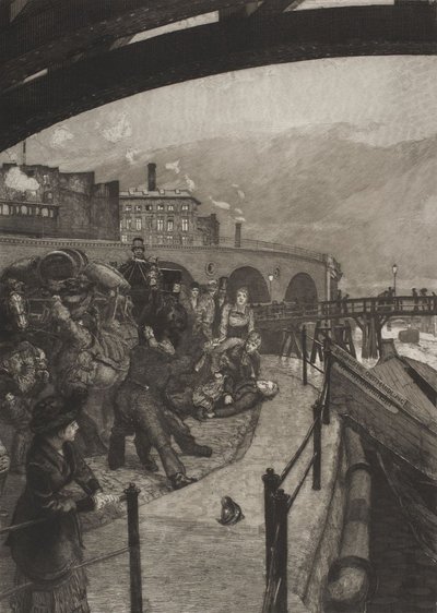 A Murder, from Dramas Opus IX by Max Klinger