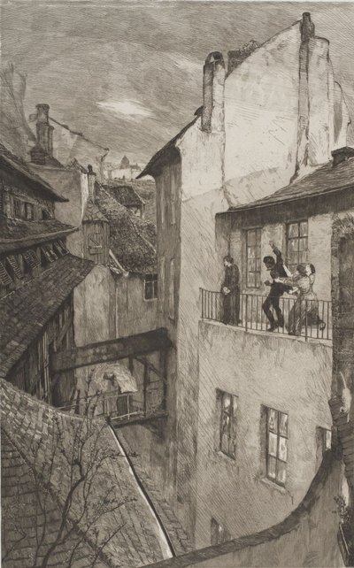 A Mother I, from Dramas Opus IX by Max Klinger